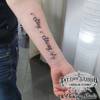 Lettering tattoo