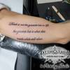 Lettering Tattoo
