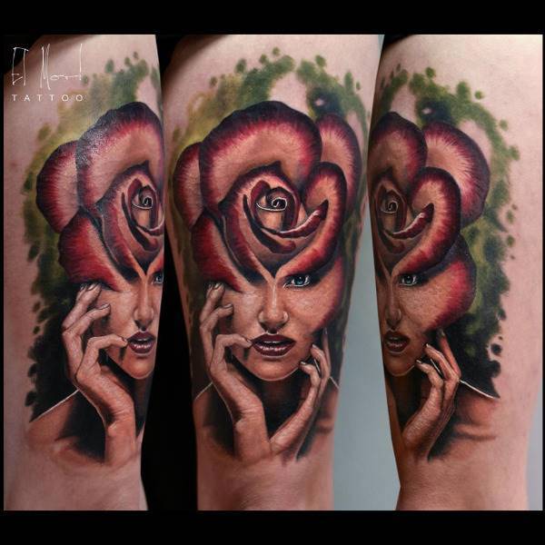 Rosehead done by El Mori (Munich)