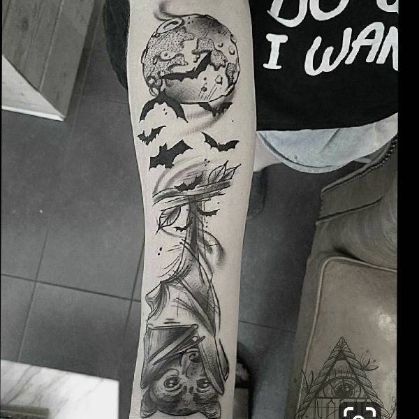 Mein erstes Tattoo 🦇🖤