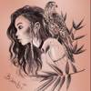 Tattoo Design Falke