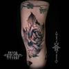 Neotraditional Rose