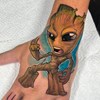 Baby Groot Wolverine